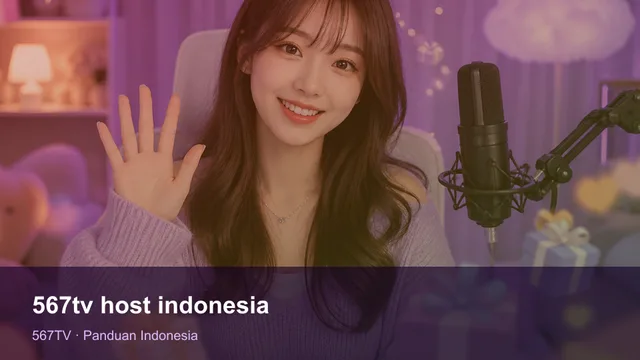 567TV Host & Streamer Indonesia